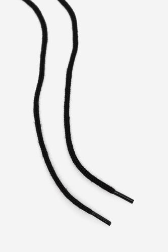 Vezalke Coccine SZNUROWADŁA 120 CM F3 BAWEŁNIANE V.AZ Črna