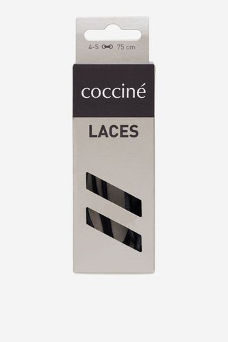 Vezalke Coccine SZNUROWADŁA 75 CM F2 WOSKOWANE V.AZ Črna