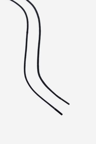 Vezalke Coccine SZNUROWADŁA 75 CM F2 WOSKOWANE V.AZ Črna