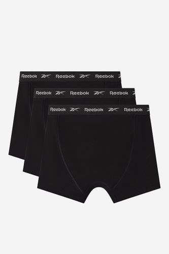 Gaće 3 komada u pak. Reebok BOYES - AW24 (3-PACK) Crna
