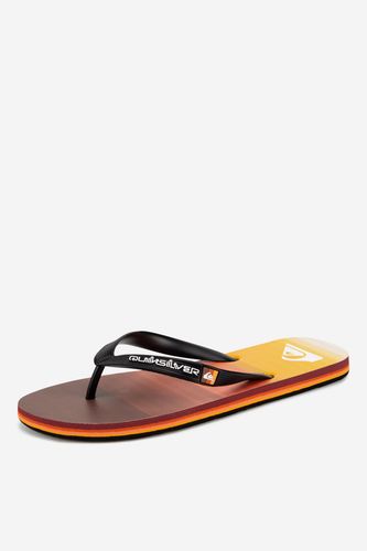 Papuče za bazen QUIKSILVER MOLOKAI STRIPE AQYL101361 XNNK Crna