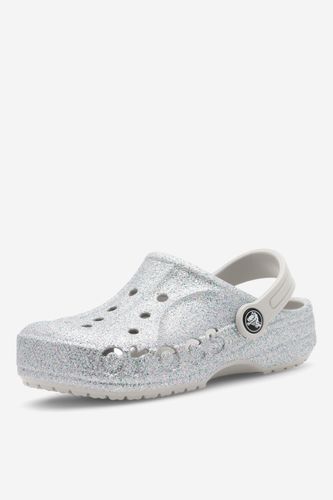 Natikači za bazen Crocs BAYA GLITTER CLOG K 207015-040 Siva
