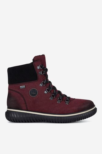Semiš Rieker 74247-35 Bordo rdeča