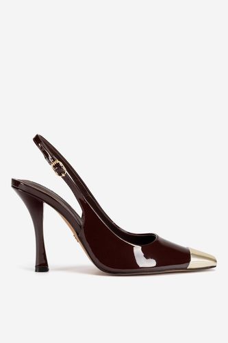 Lodičky NINE WEST WFA3376-1 Tmavě hnědá