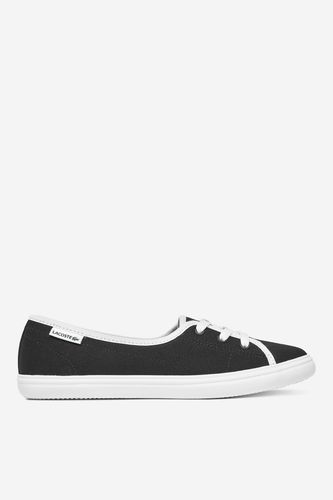 Plátěná obuv LACOSTE MARY JAN BASE 48CFA0028-312 Černá