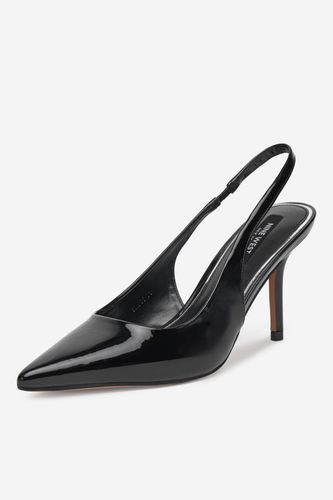 Čevlji s peto NINE WEST SX005-01 Črna