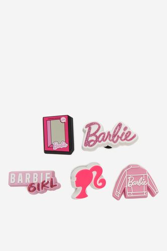 Dekoracija za cipele Crocs BARBIE 5 PACK 10012070 5 PACK Roza