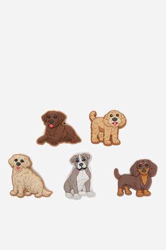 Dekoracija za cipele Crocs DOGGIE DOODLE 5 PACK 10015106 Braon