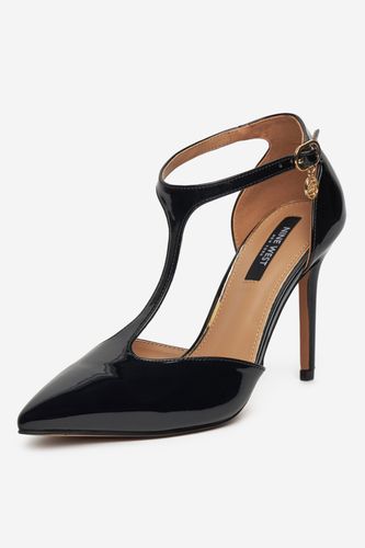 Čevlji s peto NINE WEST WS21582-01 Črna