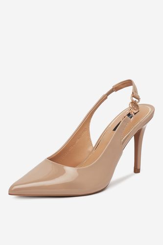 Čevlji s peto NINE WEST CD23029-2 Bež