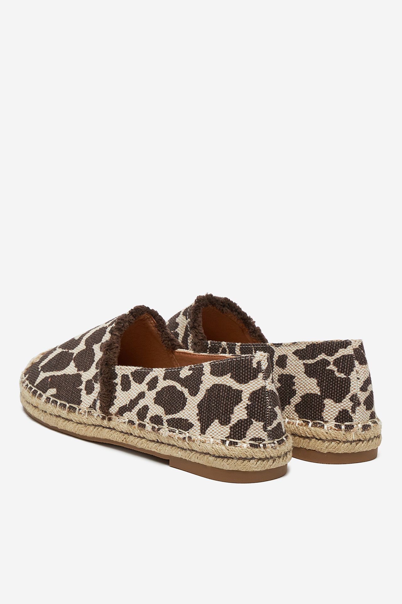 Espadrilky HNĚDÁ