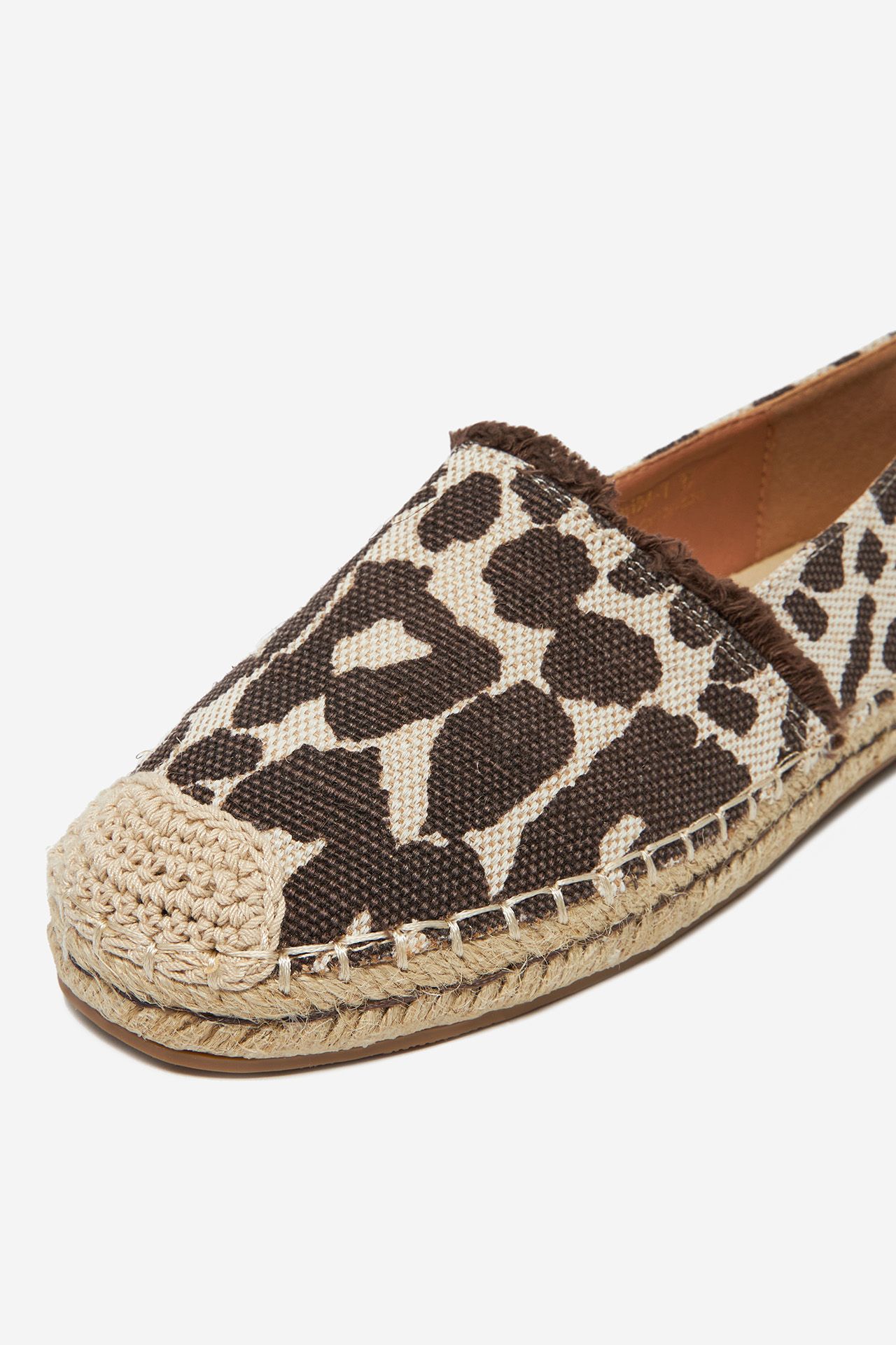 Espadrilky HNĚDÁ