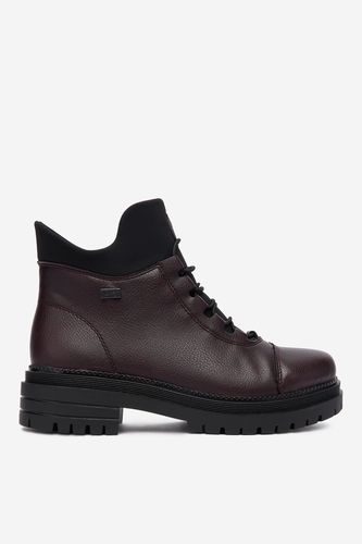 Semiš Rieker Y3163-35 Bordo rdeča
