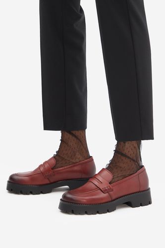 Mokasinke Lasocki CEO-WI16-780-03 Bordo rdeča
