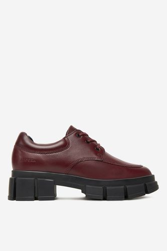 Nizki čevlji Badura EO-CI12-9092-09 Bordo rdeča