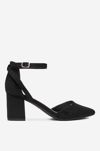 Čevlji s peto DeeZee CEO-WSS20968-02 Črna