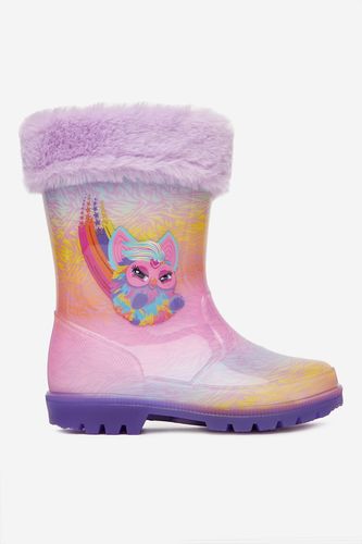 Gumijasti škornji FURBY CEO-NJ-AW25-123FUR Fuchsia
