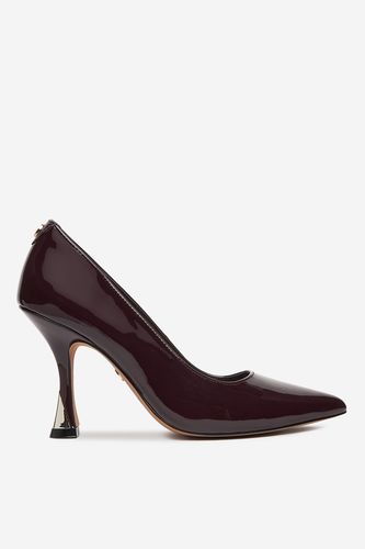 Čevlji s peto NINE WEST CEO-AMANI-01 Bordo rdeča
