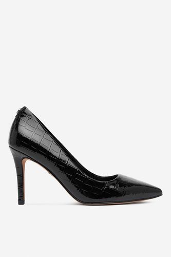 Čevlji s peto NINE WEST CEO-DINA-01 Črna
