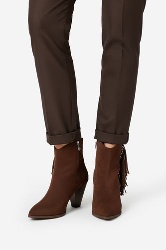 Gležnjarji DeeZee CEO-R25AW09076 Čokoladno rjava