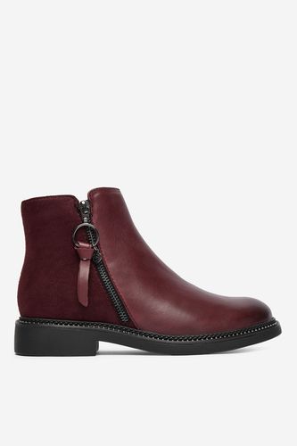 Gležnjarji Lasocki CEO-RST-56007-13 Bordo rdeča