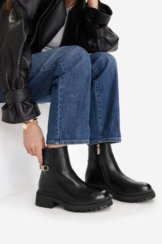 Kratke čizme NINE WEST CEO-LAYLA-01 Crna