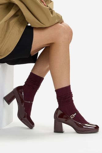 Čevlji s peto Jenny CEO-CD240132-7 Bordo rdeča