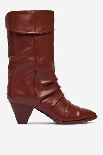 Gležnjarji Badura EO-APRIL-25FW218-1 Rjava