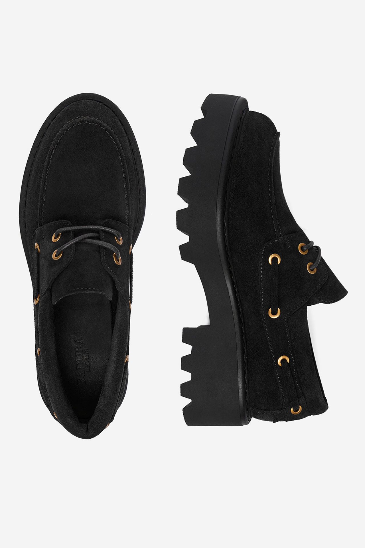 Loafersy Černá