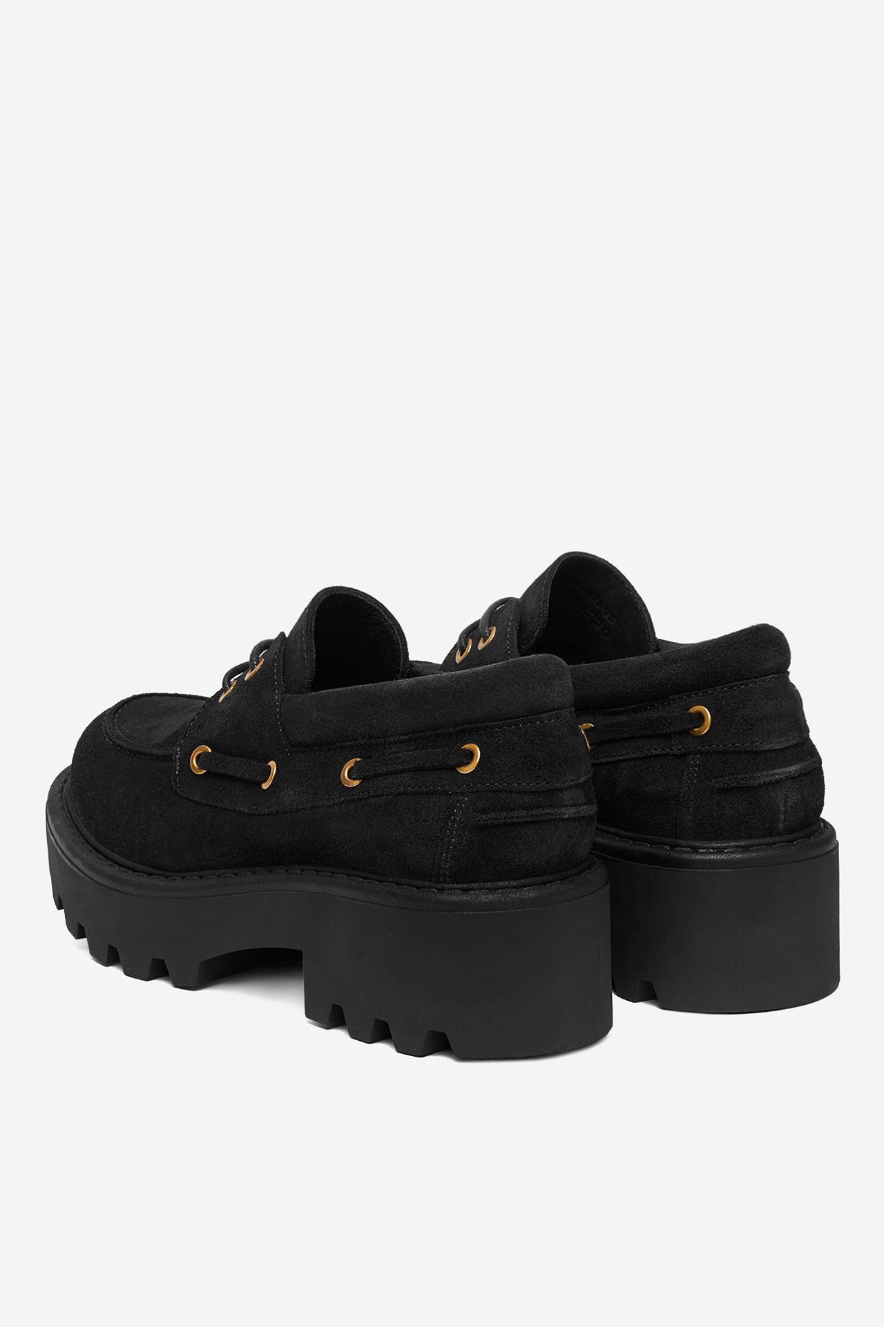 Loafersy Černá