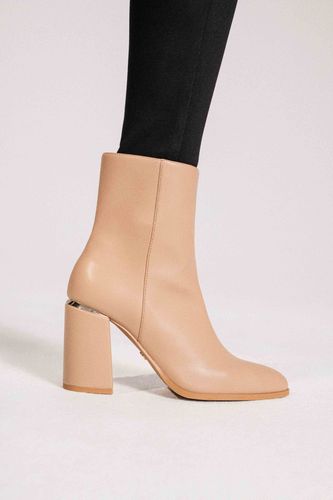 Gležnjarji NINE WEST CEO-JASMIN-01 Bež