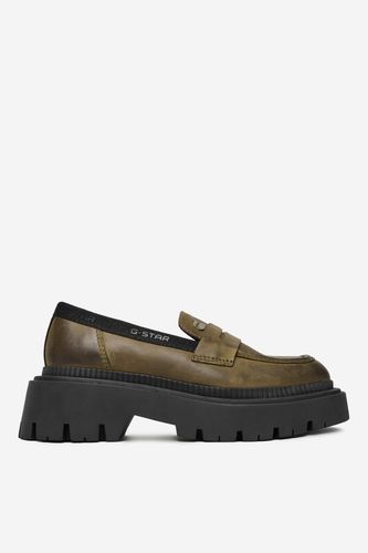 Mokasinke G-STAR CEO-WI34-JOSIA-04 Temno zelena
