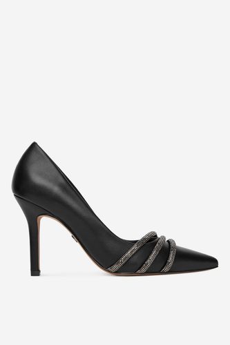 Čevlji s peto NINE WEST CEO-MARIAM-01 Črna