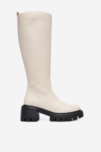 Čizme NINE WEST CEO-SUMAYA-01 Krem