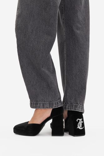 Čevlji s peto JUICY COUTURE EO-W2SH59501A Črna