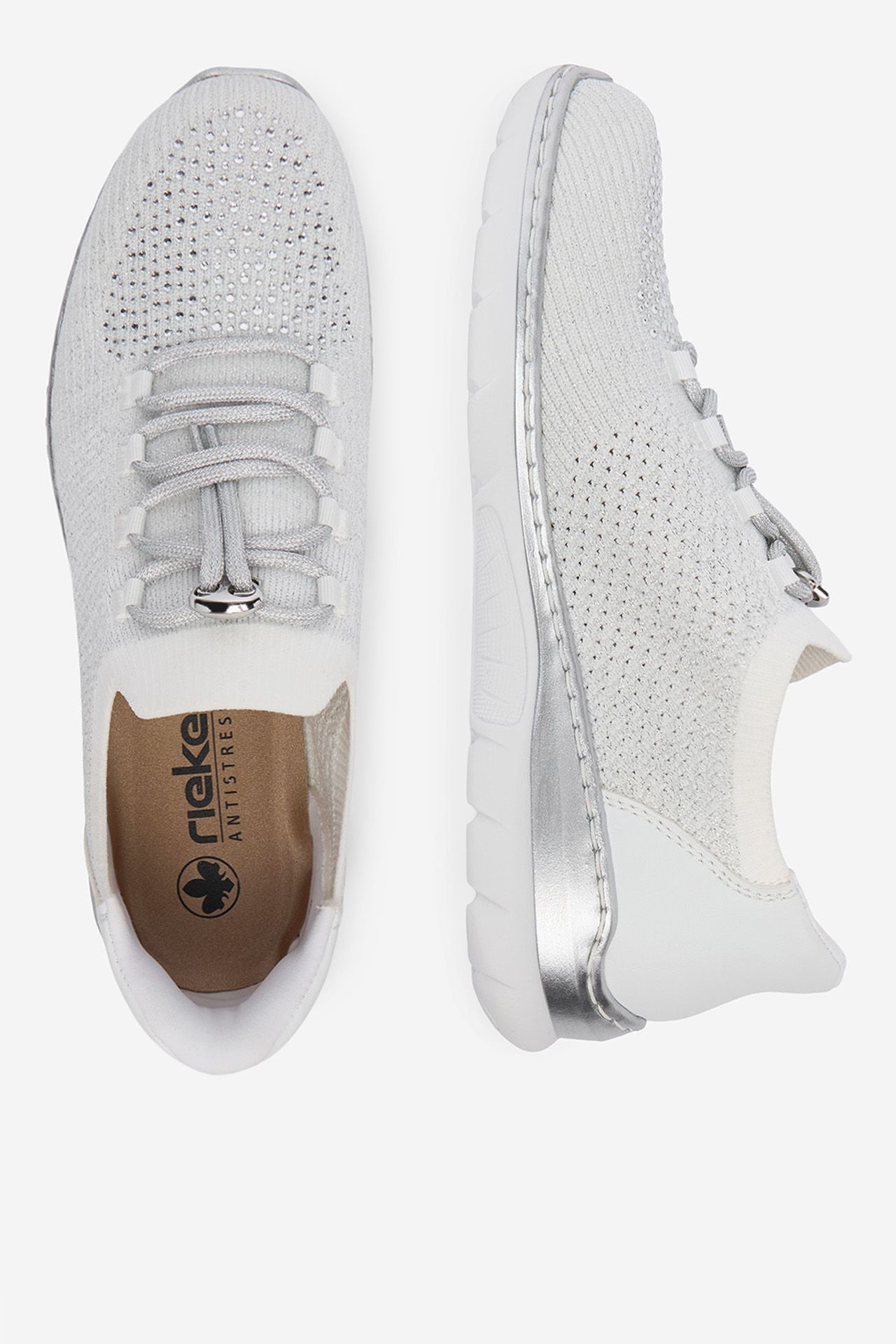 Sneakersy Bílá