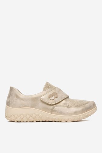 Polobotka Rieker CEO-59552-62 Světle béžová