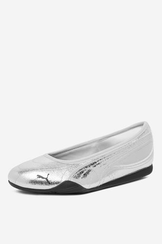 Balerinke Puma C-CATCH SOLEIL BALLERINA METALLIC WHISPER 40584301 Srebrna