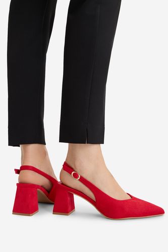 Čevlji s peto Jenny CEO-HY5010-1 Rdeča