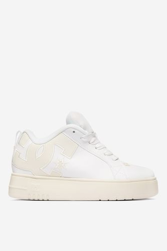 Športna obutev DC Shoes EO-COURT GRAFFIK PLATFORM DC02422102 Bela