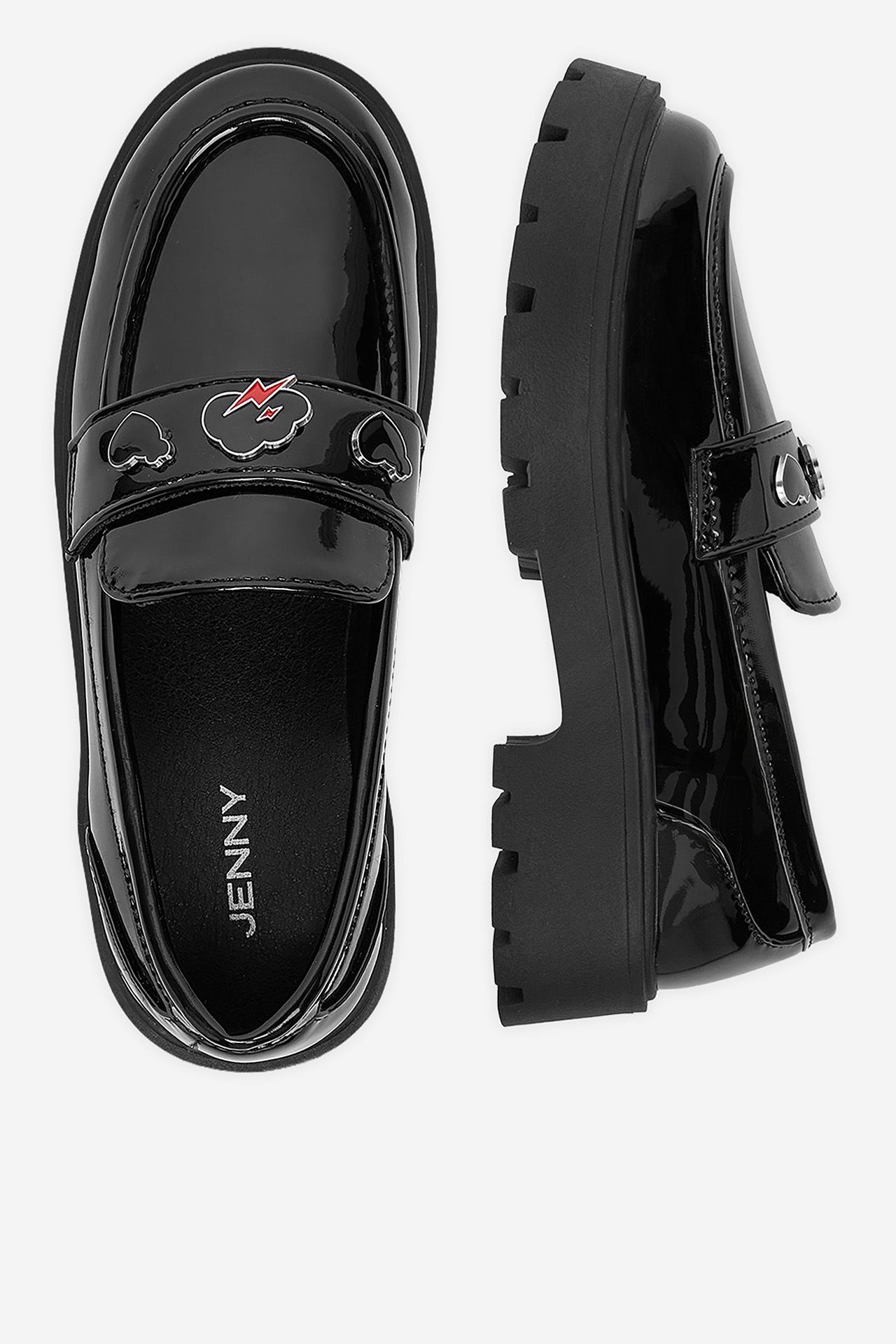 Loafers Crna