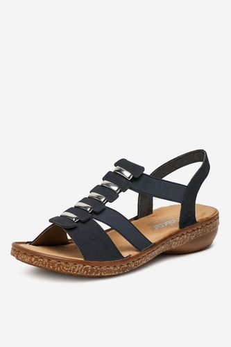 Sandali Rieker CEO-62850-14 Mornarsko modra