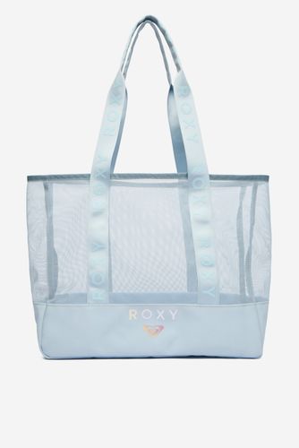 Torebka shopper ustawiona przodem, widoczne uchwyty i cała konstrukcja.