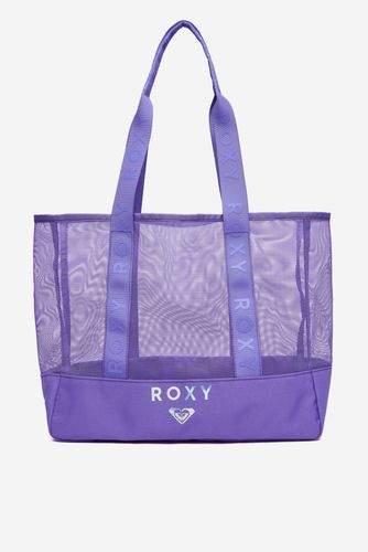 Torebka shopper ustawiona frontem, widoczna cała sylwetka z uchwytami.
