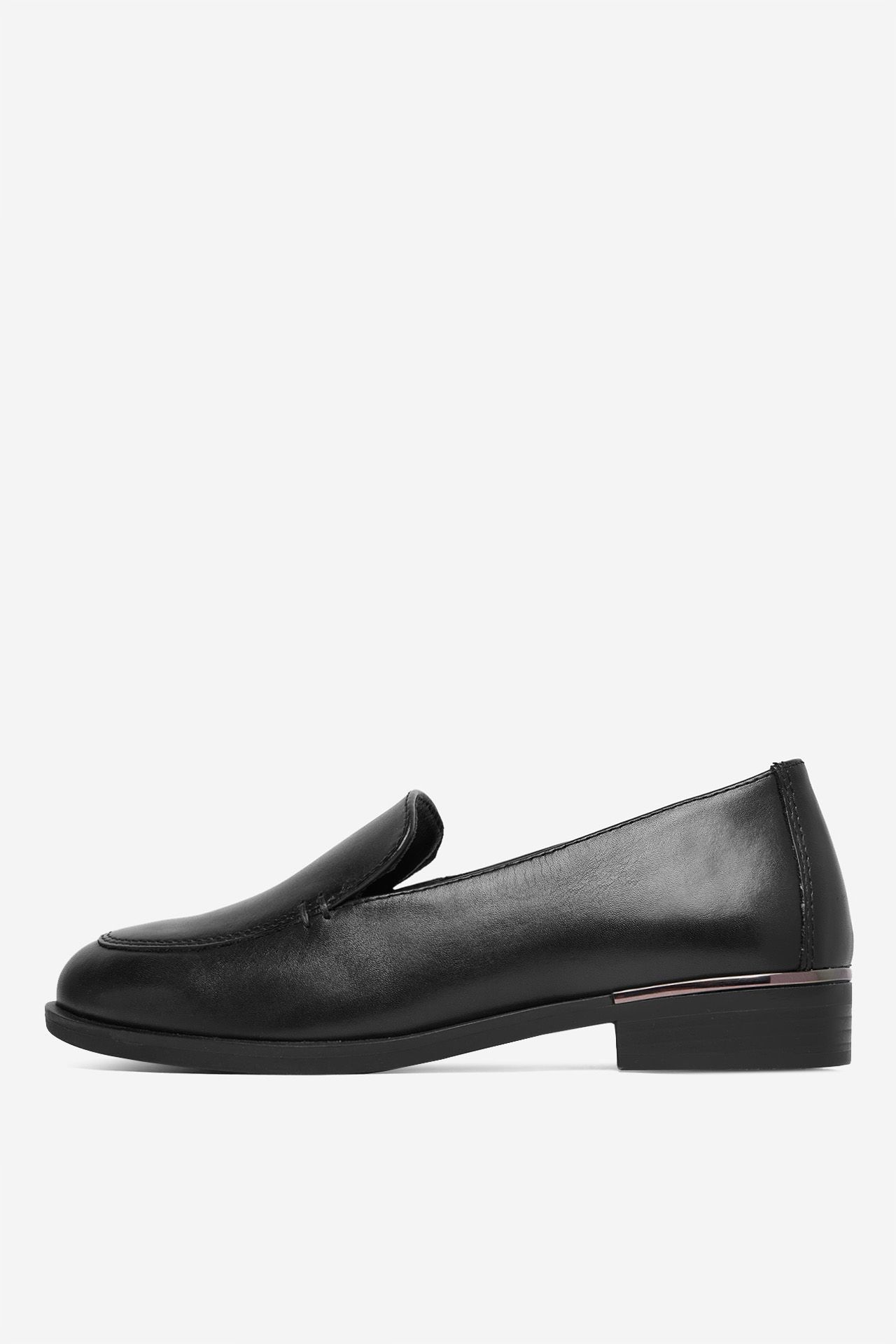 Loafersy Černá