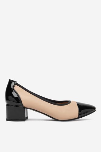 Čevlji s peto Jenny CEO-WS24030-01 Bež