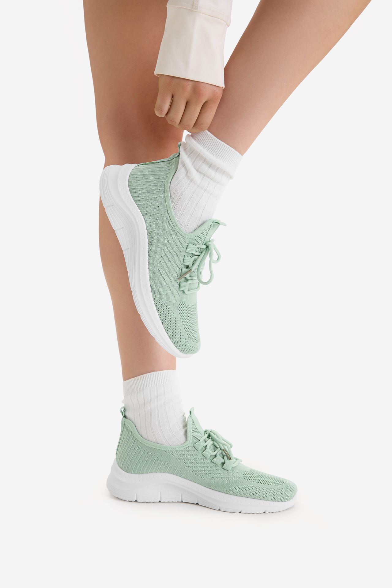 Sneakersy Zelená