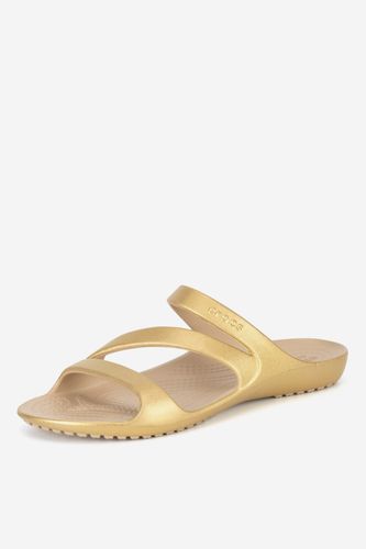 Natikači za bazen Crocs C-KADEE II MATELLIC SANDAL W 210147-710 Zlata