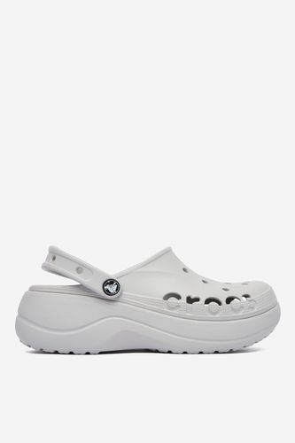 Natikači za bazen Crocs C-BAYA PLATFORM CLOG 208186-101 Siva