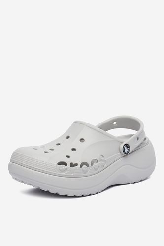 Natikači za bazen Crocs C-BAYA PLATFORM CLOG 208186-101 Siva